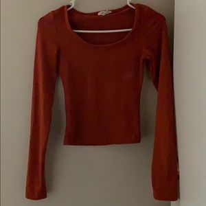 Long sleeve Crop top